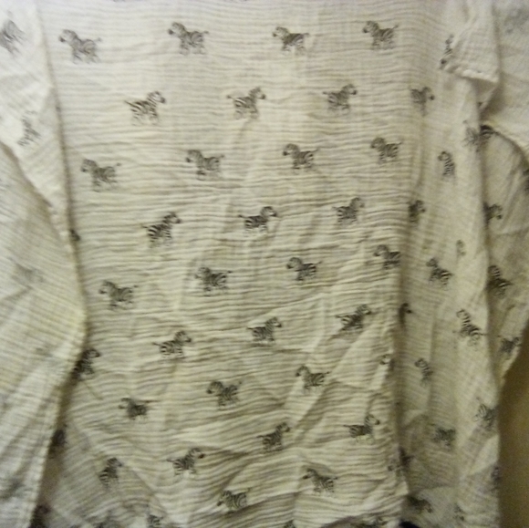 Mom/Baby safari wear!! Women's pants & baby robe both elephant & zebra cover-up - Picture 4 of 9